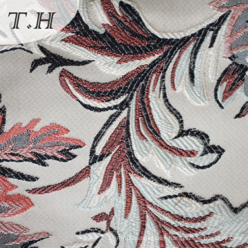 Leaf Style Jacquard Upholstery Fabric